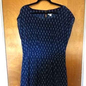 Old Navy Key Print Dress Size XL
